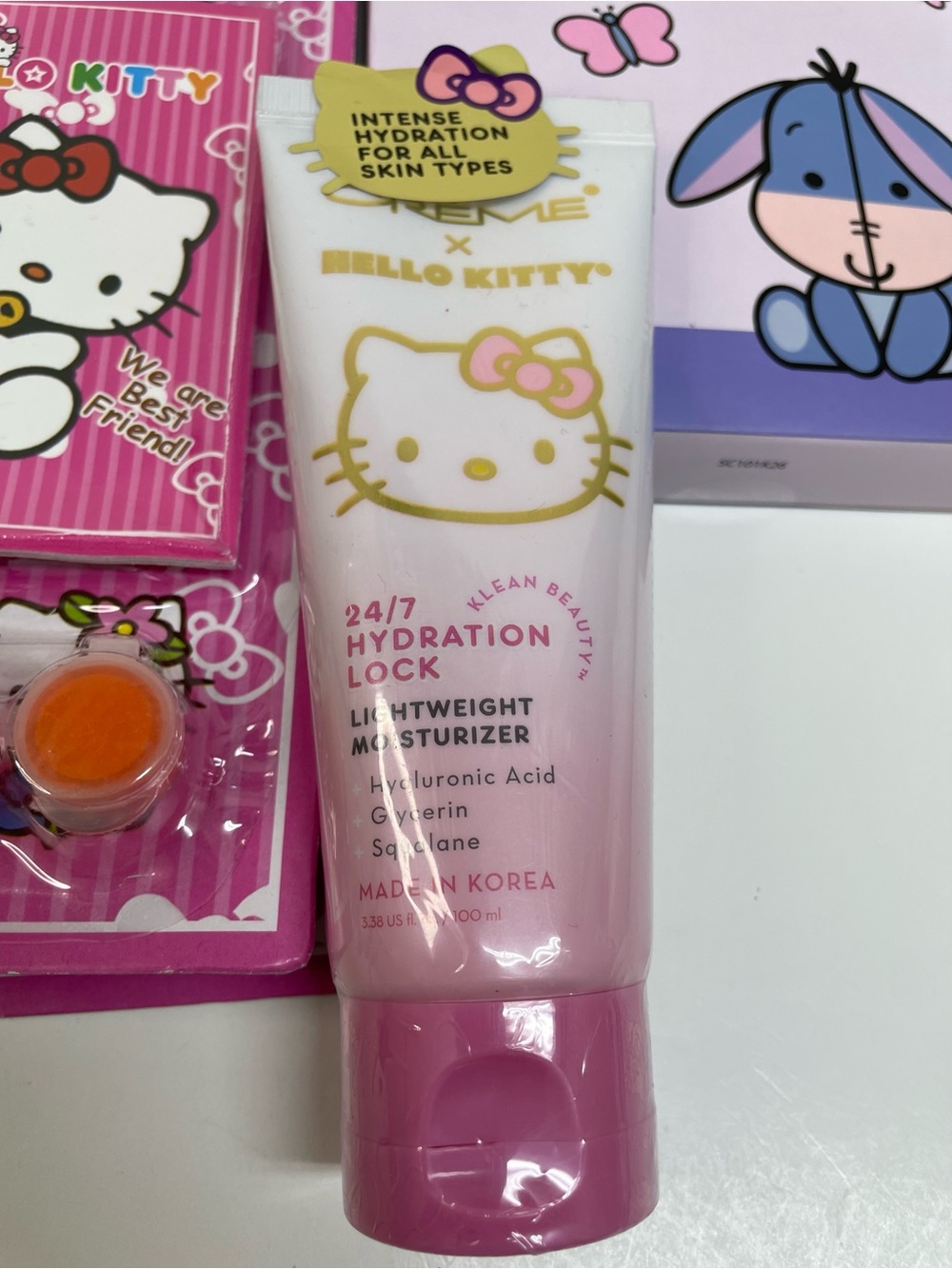 Hello Kitty Hand Cream. Crème Shop Face Mask and Kids Sticker & Art Sets Bundle - Picture 6 of 7